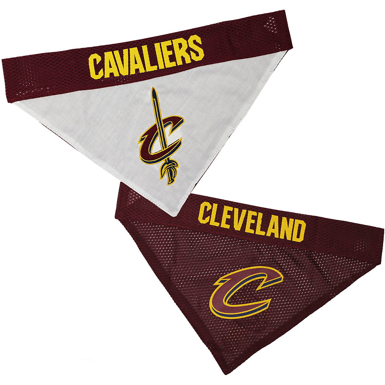 Pets First Cleveland Cavaliers Reversible Dog Bandana                                                                            - view number 1