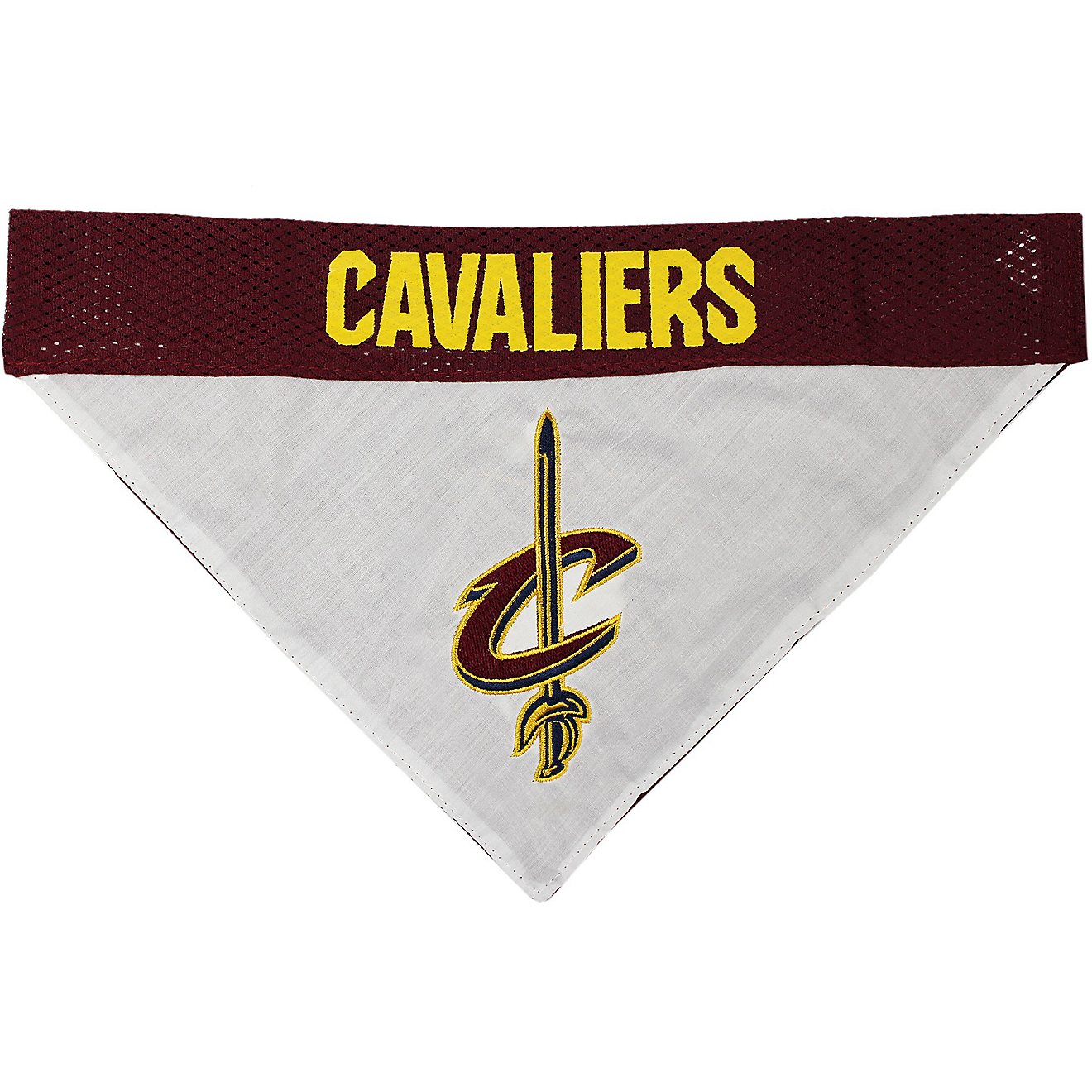 Pets First Cleveland Cavaliers Reversible Dog Bandana                                                                            - view number 2