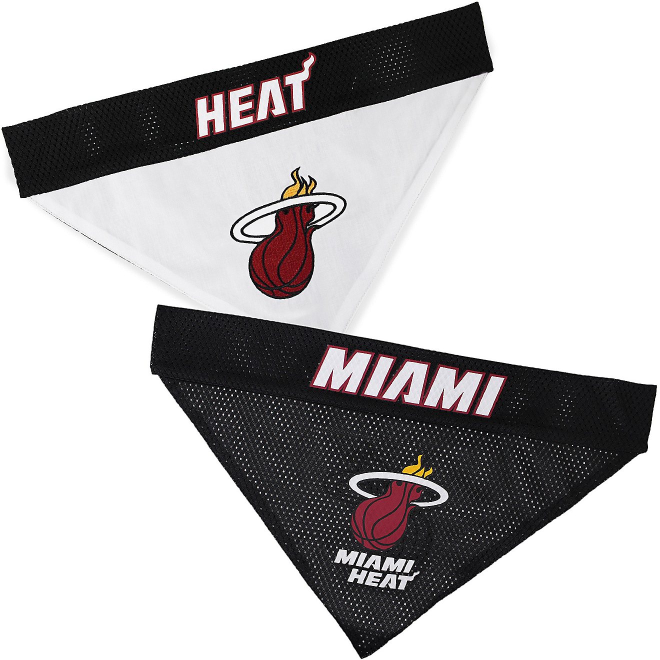 Pets First Miami Heat Reversible Dog Bandana                                                                                     - view number 1