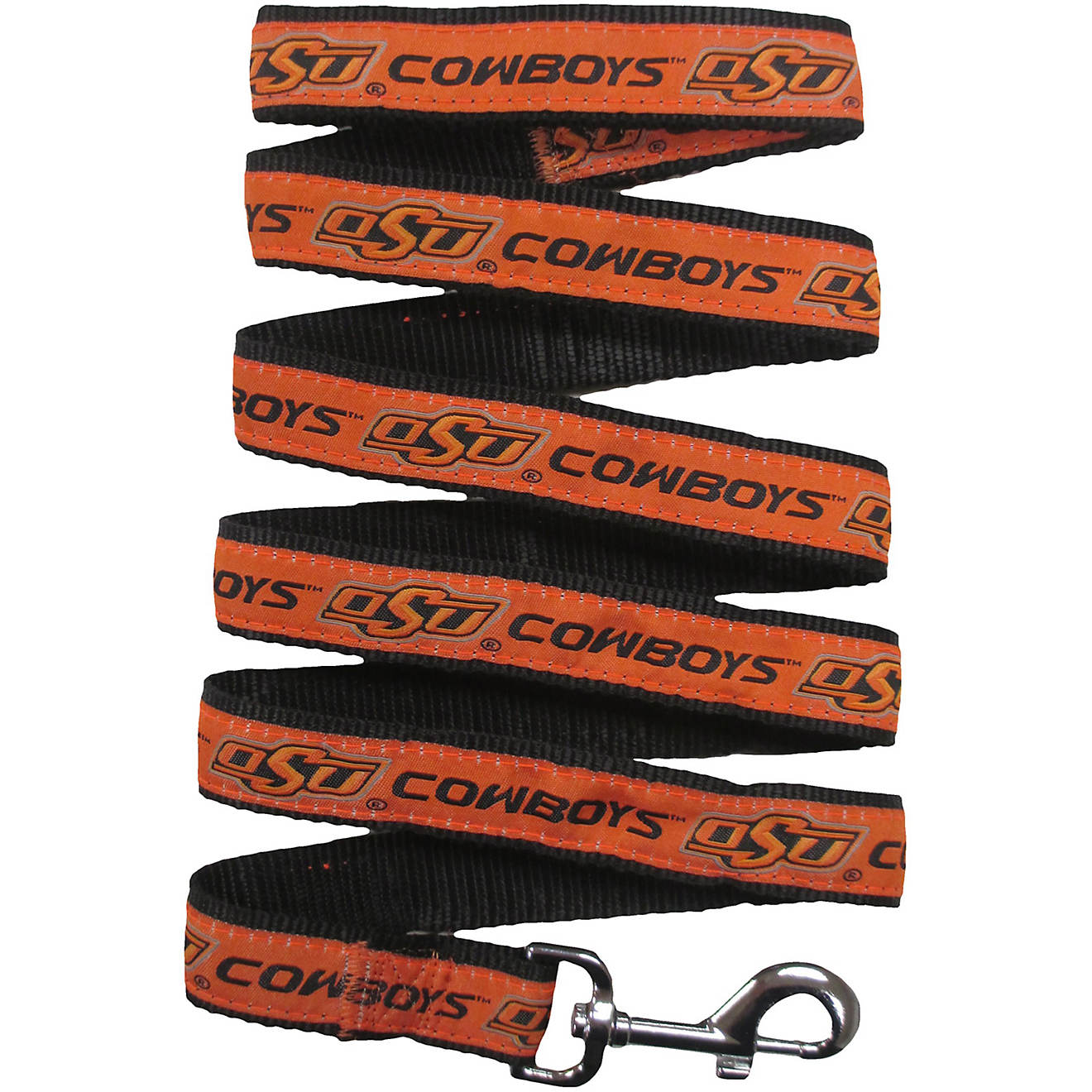 Pets First Oklahoma State University Web Dog Leash                                                                               - view number 1