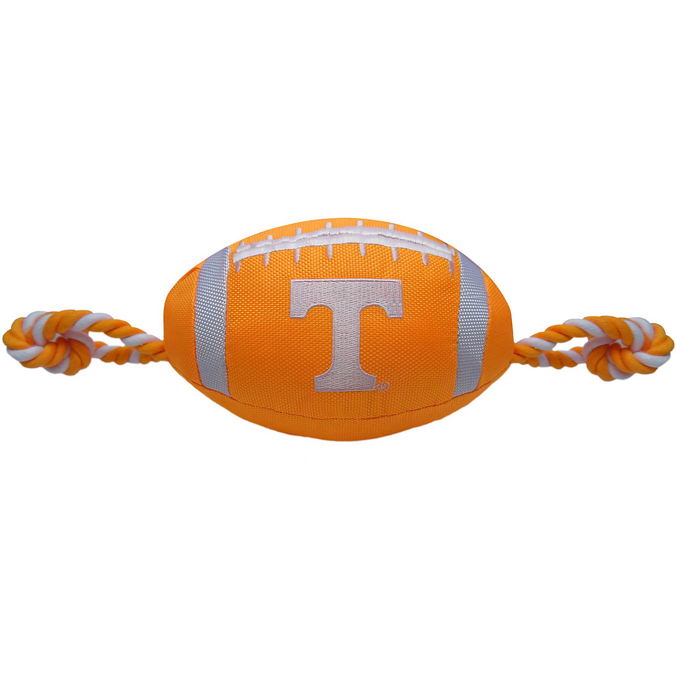 Pets First University of Tennessee Nylon Football Rope Toy                                                                       - view number 1