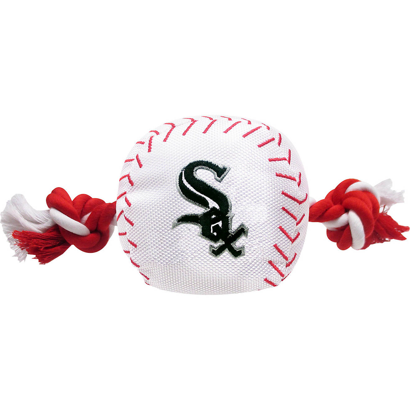 Pets First Chicago White Sox Nylon Baseball Rope Dog Toy                                                                         - view number 1