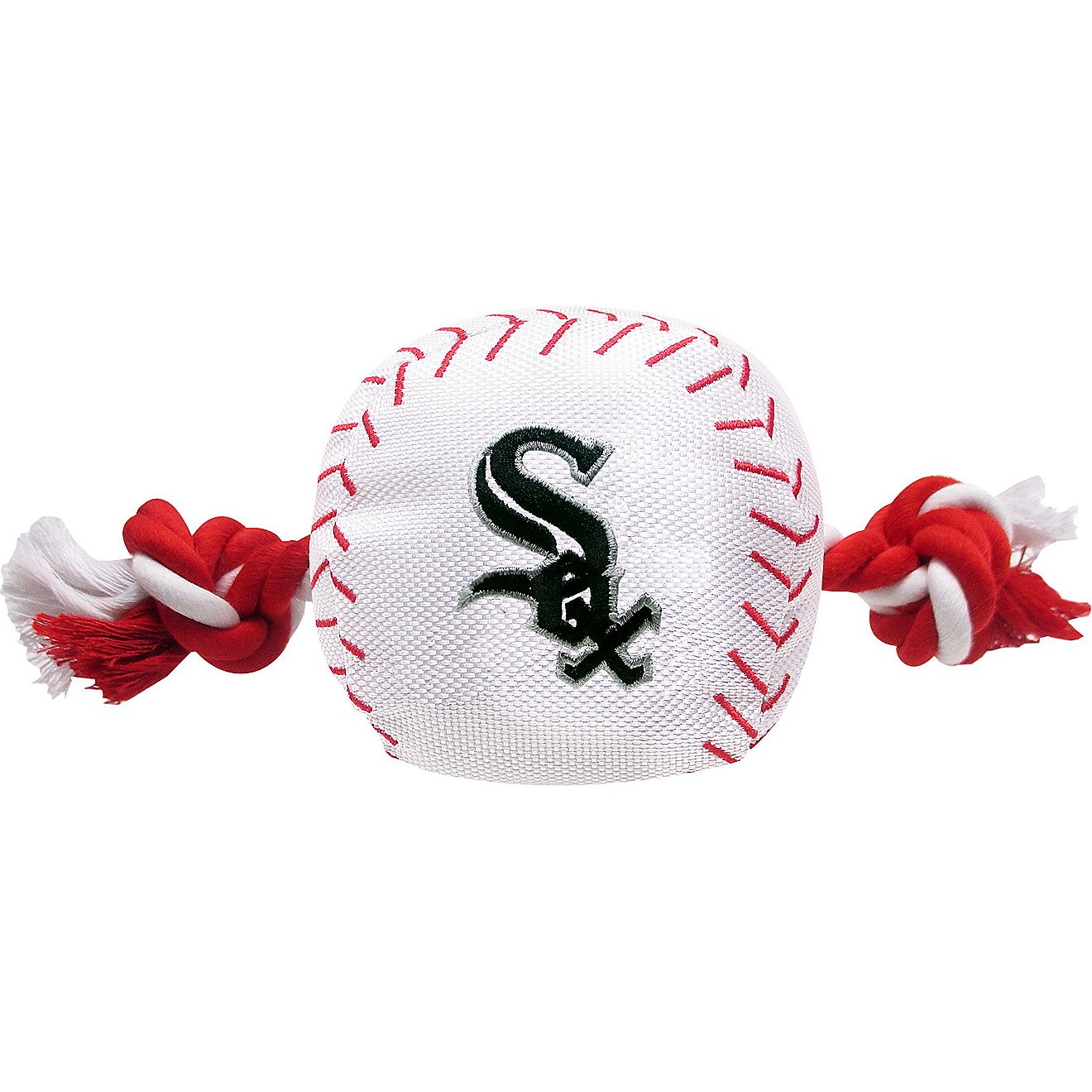 Pets First Chicago White Sox Nylon Baseball Rope Dog Toy                                                                         - view number 1