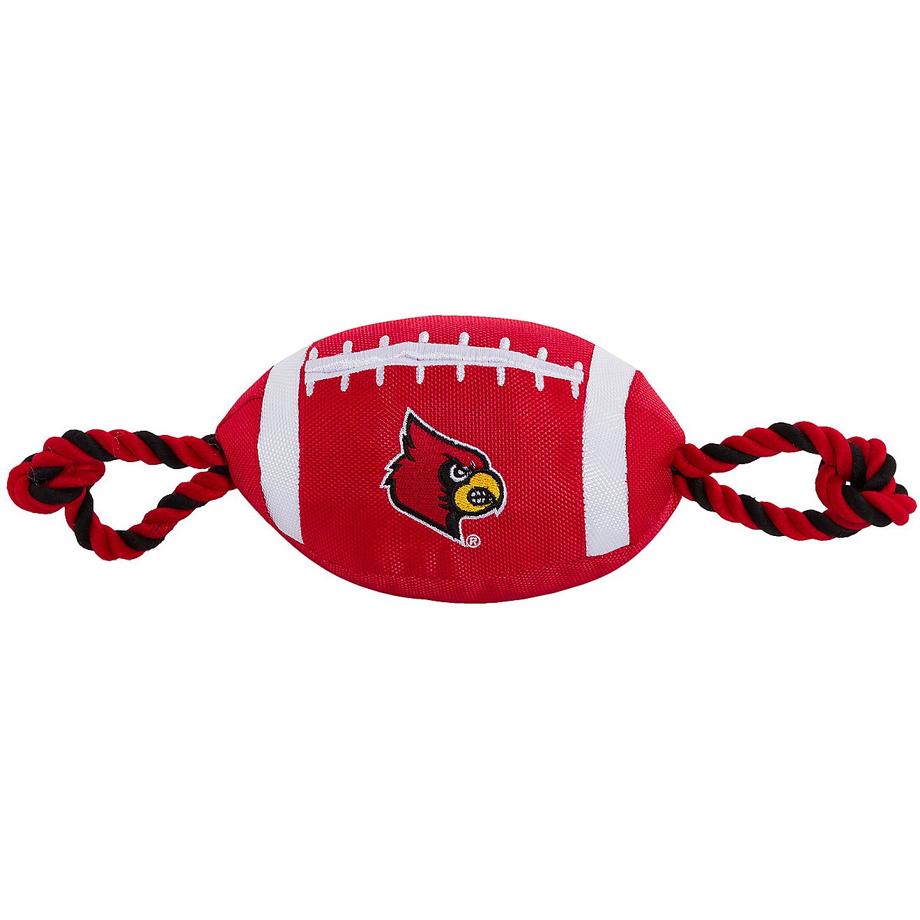 Pets First University Of Louisville Nylon Football Rope Dog Toy                                                                  - view number 1