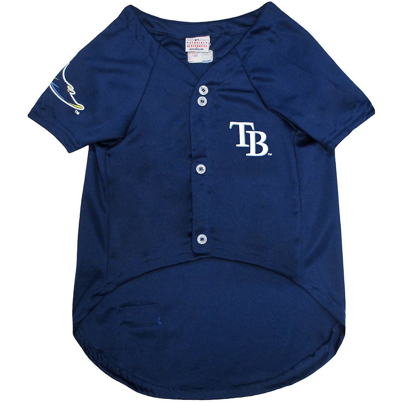 Pets First Tampa Bay Rays Mesh Dog Jersey                                                                                        - view number 1
