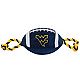 Pets First West Virginia University Nylon Football Rope Toy                                                                      - view number 1 image