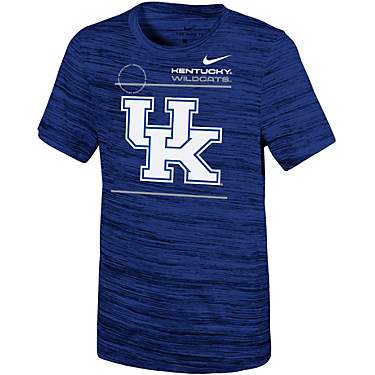 Nike Boys' University Of Kentucky Velocity Legend Sideline Short Sleeve T-Shirt                                                 