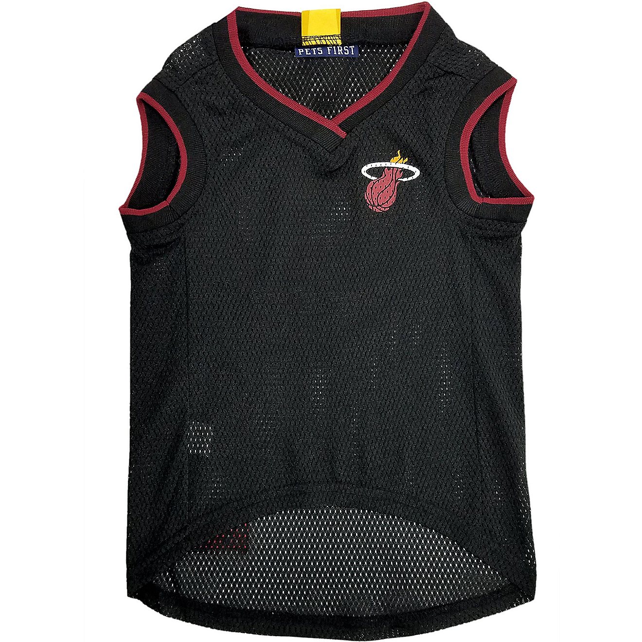 Pets First Miami Heat Mesh Dog Jersey                                                                                            - view number 1