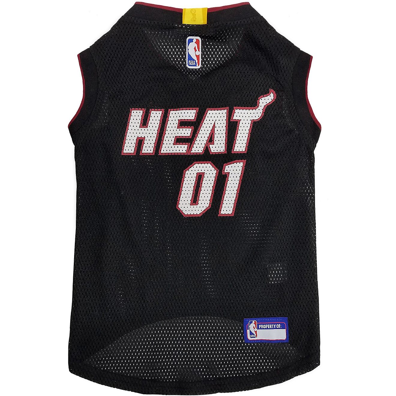 Pets First Miami Heat Mesh Dog Jersey                                                                                            - view number 2
