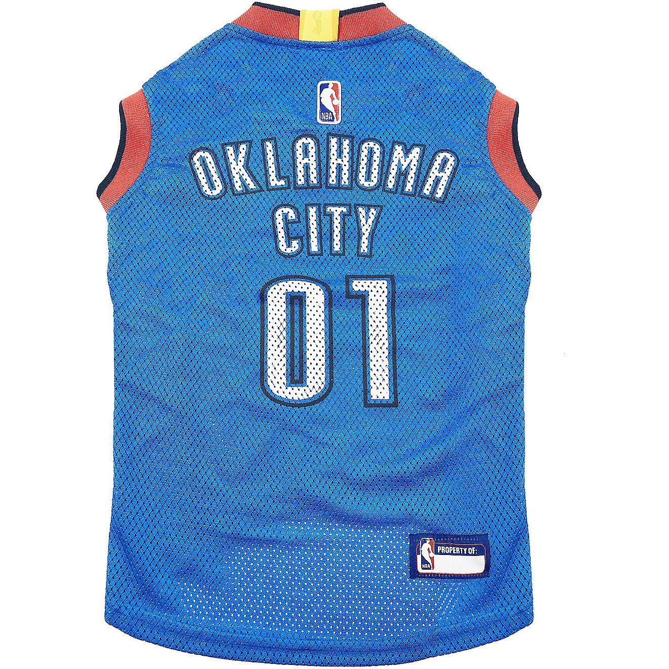 Pets First Oklahoma City Thunder Mesh Dog Jersey                                                                                 - view number 2