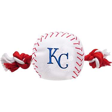 Pets First Kansas City Royals Nylon Baseball Rope Dog Toy                                                                       