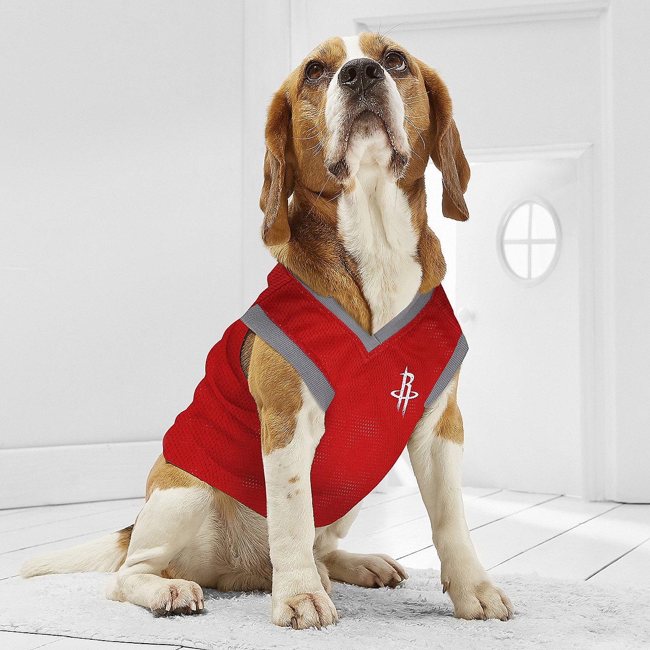 Pets First Houston Rockets Mesh Dog Jersey                                                                                       - view number 3