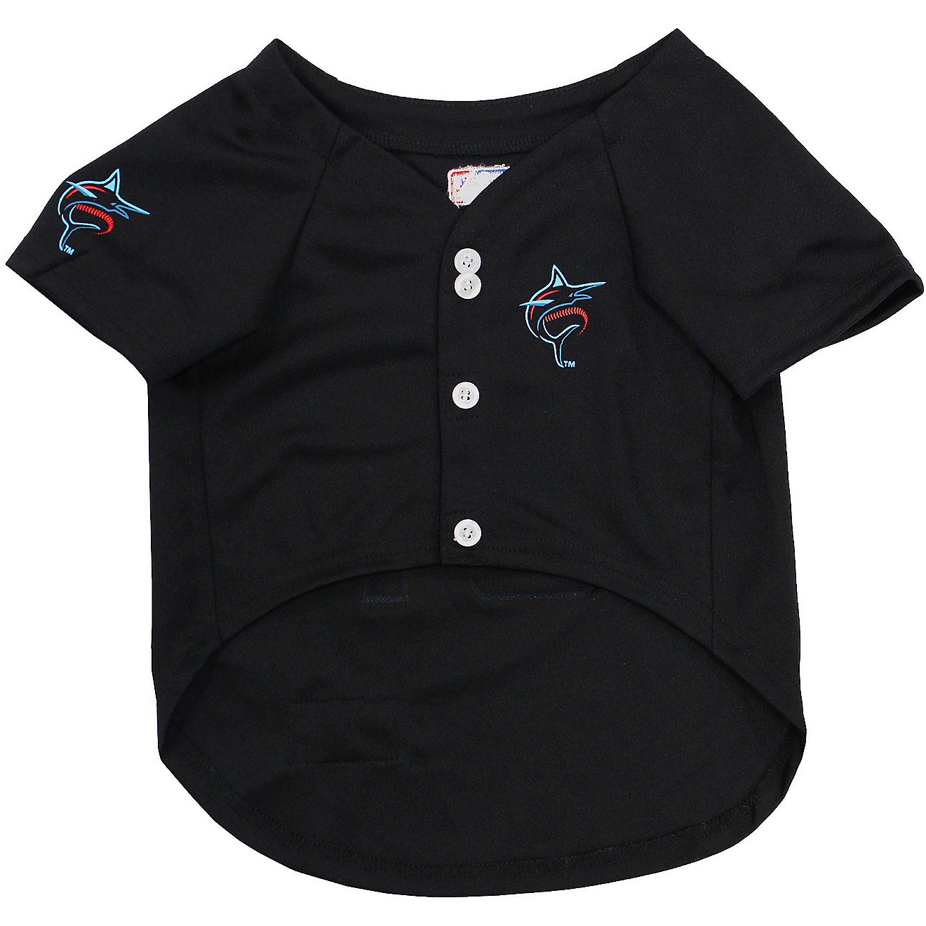 Pets First Miami Marlins Mesh Dog Baseball Jersey                                                                                - view number 1