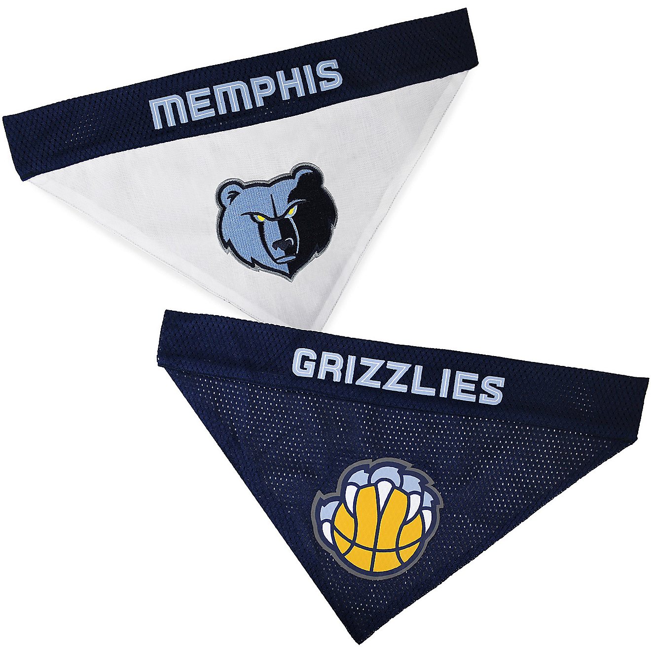 Pets First Memphis Grizzlies Reversible Dog Bandana                                                                              - view number 1