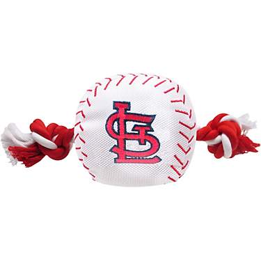 Pets First St. Louis Cardinals Nylon Baseball Rope Dog Toy                                                                      