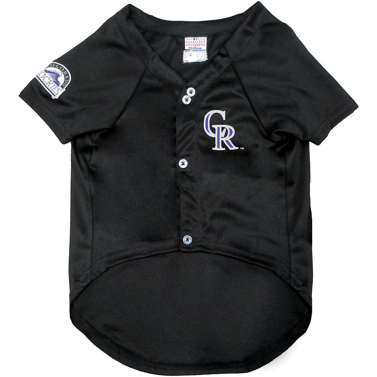 Pets First Colorado Rockies Mesh Dog Jersey                                                                                      - view number 1