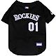 Pets First Colorado Rockies Mesh Dog Jersey                                                                                      - view number 2 image