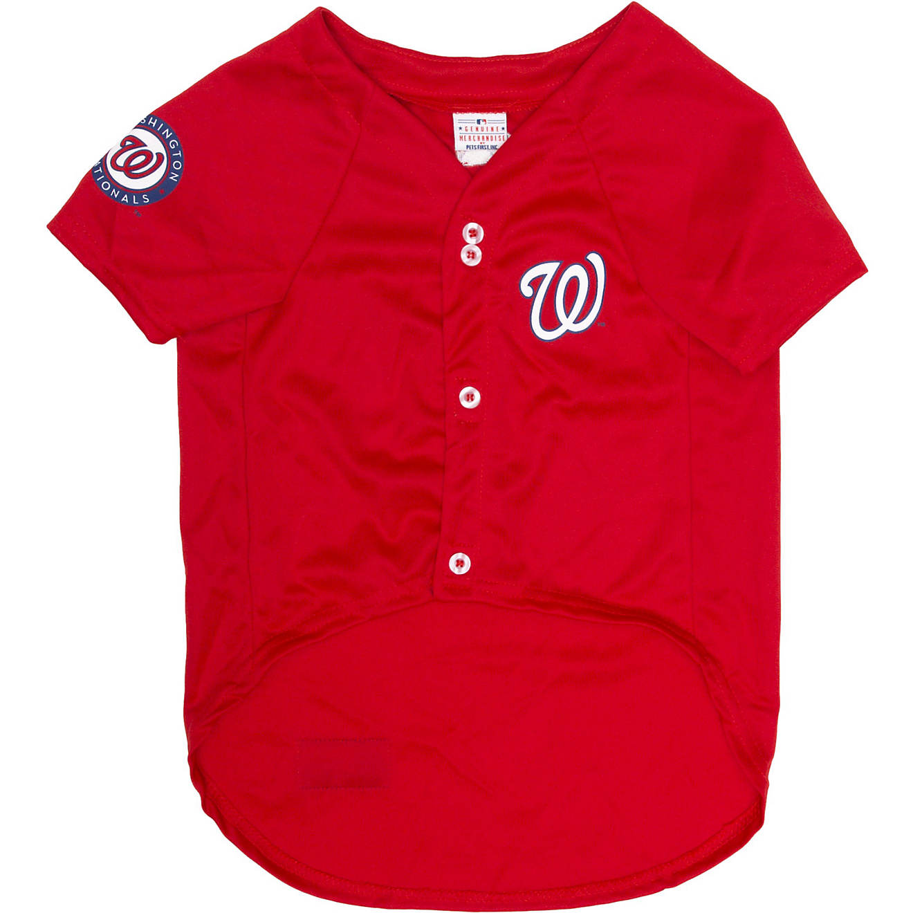 Pets First Washington Nationals Mesh Dog Jersey                                                                                  - view number 1