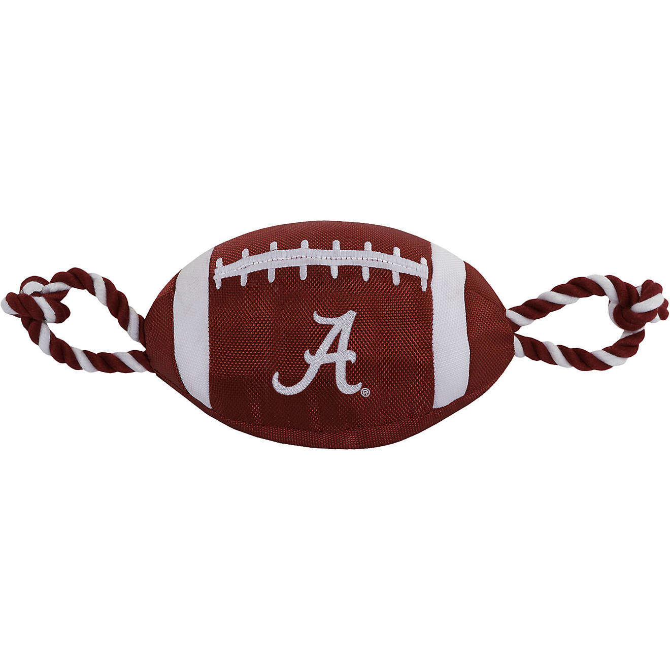 Pets First University of Alabama Nylon Football Rope Toy                                                                         - view number 1