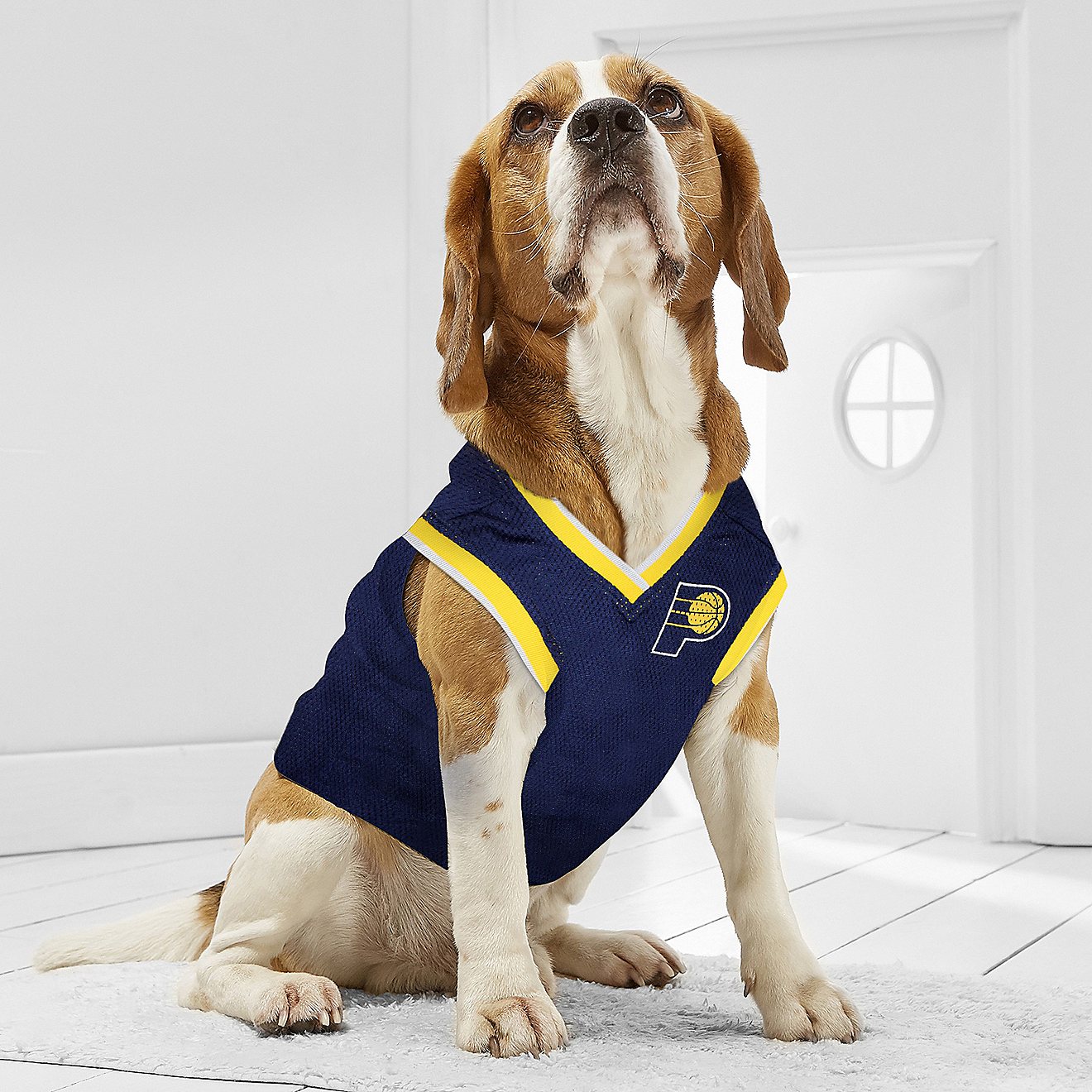 Pets First Indiana Pacers Mesh Dog Jersey                                                                                        - view number 3