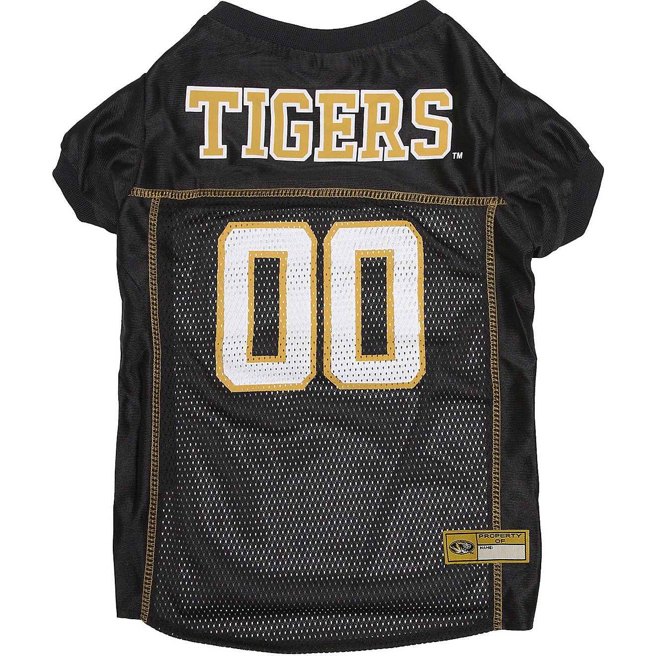 Pets First University of Missouri Mesh Dog Jersey                                                                                - view number 2