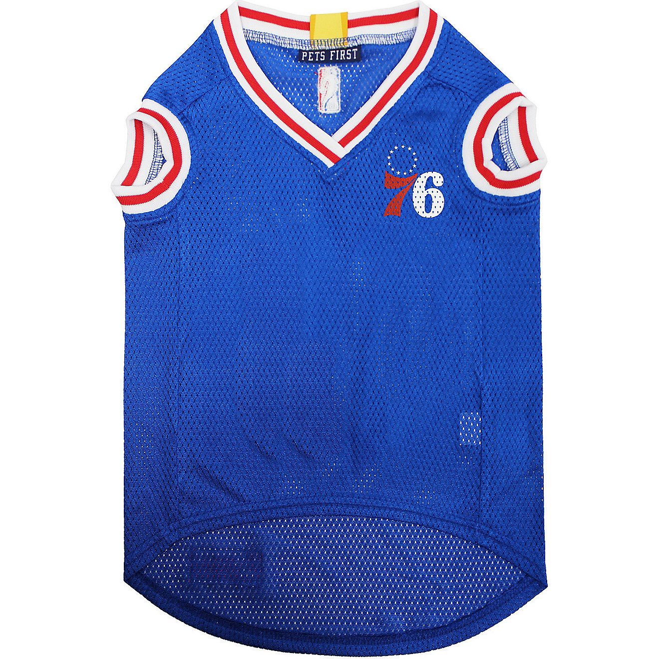 Pets First Philadelphia 76ers Mesh Dog Jersey                                                                                    - view number 1