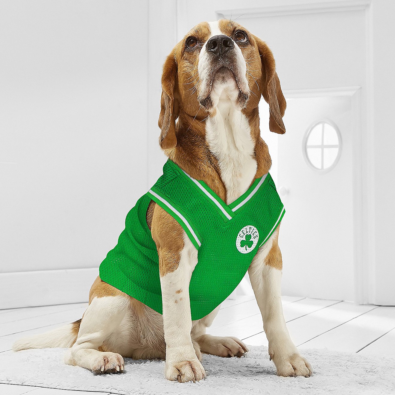  Pets First Boston Celtics Mesh Dog Jersey                                                                                       - view number 3