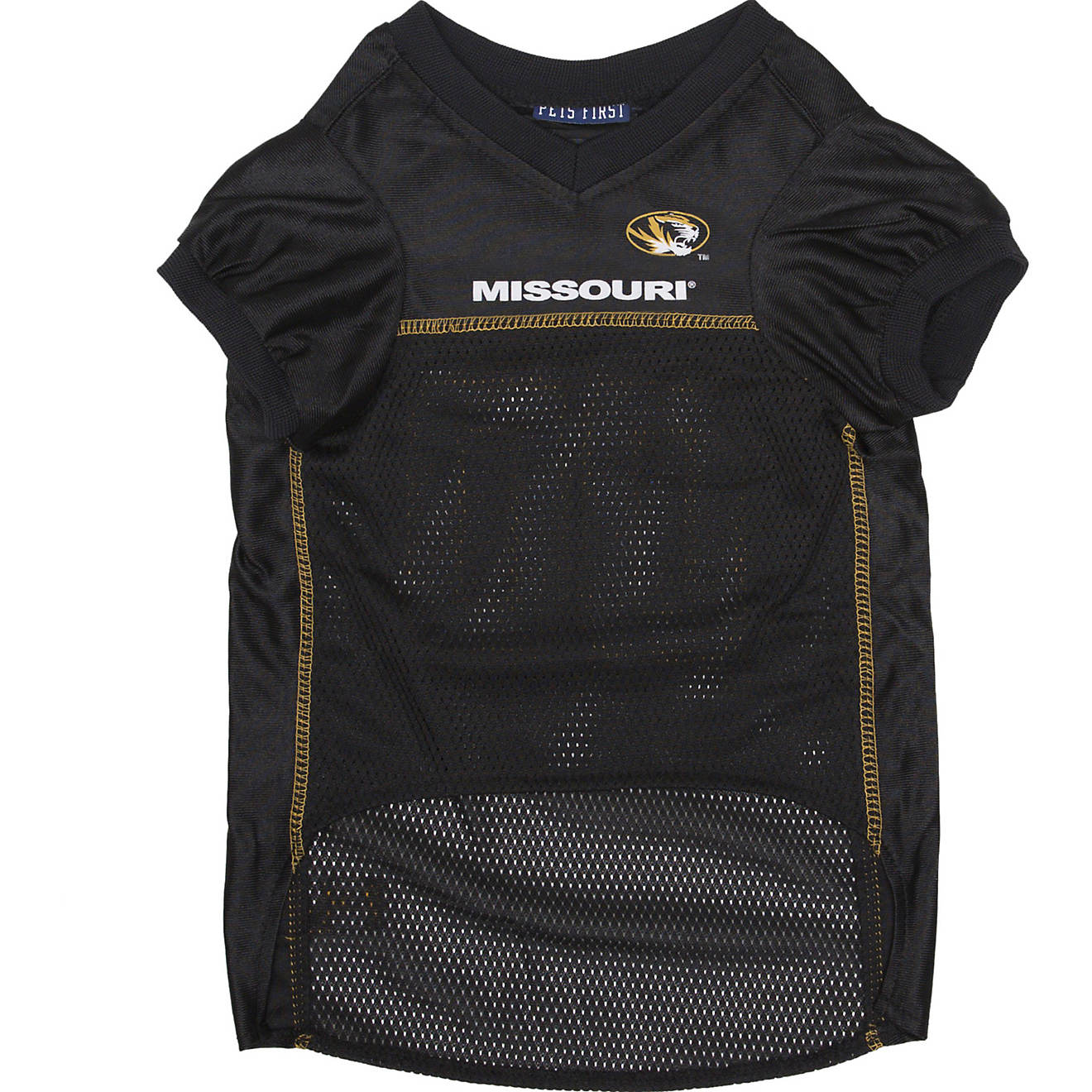 Pets First University of Missouri Mesh Dog Jersey                                                                                - view number 1