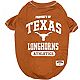 Pets First University of Texas Pet T-shirt                                                                                       - view number 1 image