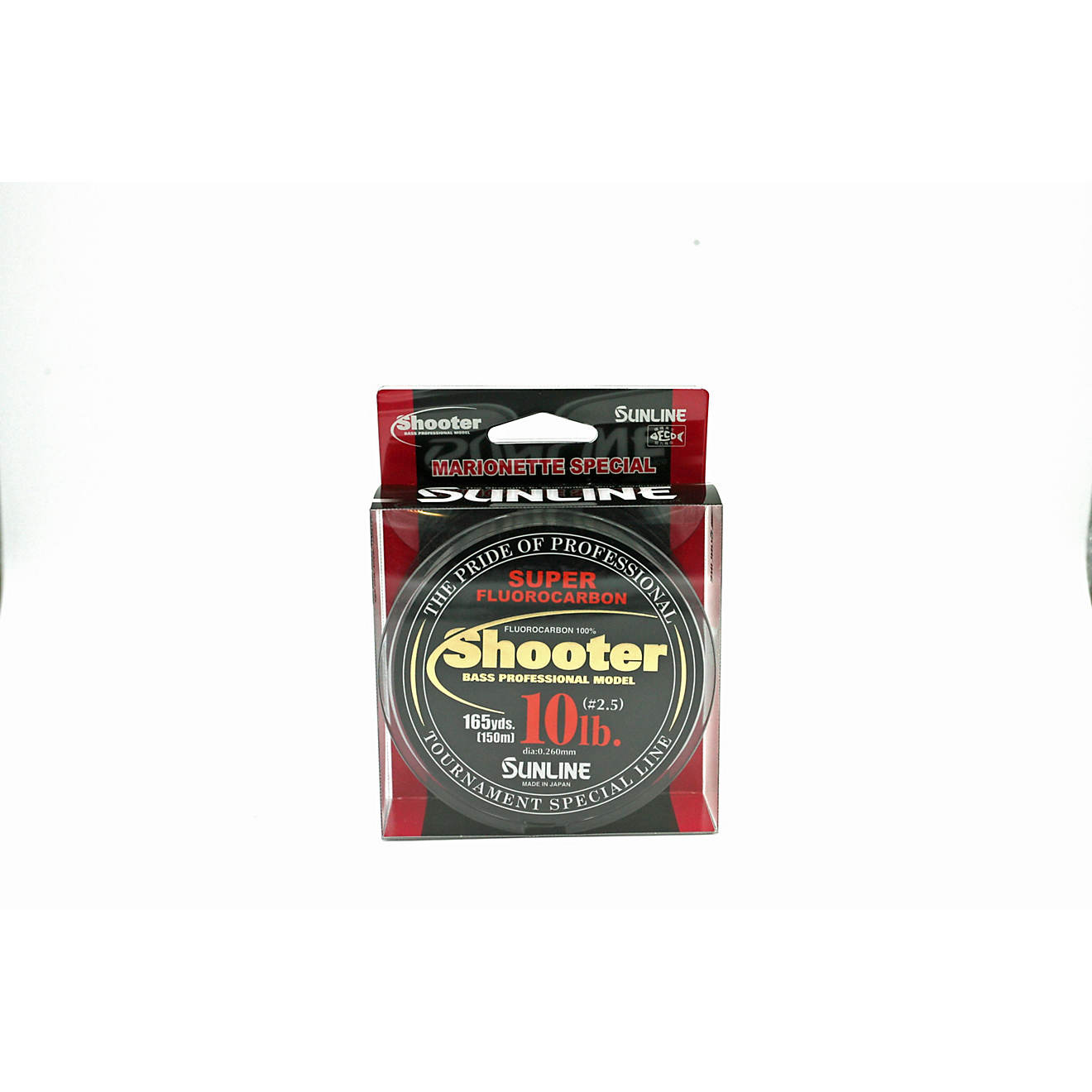 Sunline New Shooter Clear 20 lb - 165 yd Fluorocarbon Fishing Line                                                               - view number 1