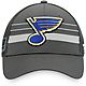 Fanatics Men's St. Louis Blues Hockey Fights Cancer Structured Adjustable Cap                                                    - view number 2 image