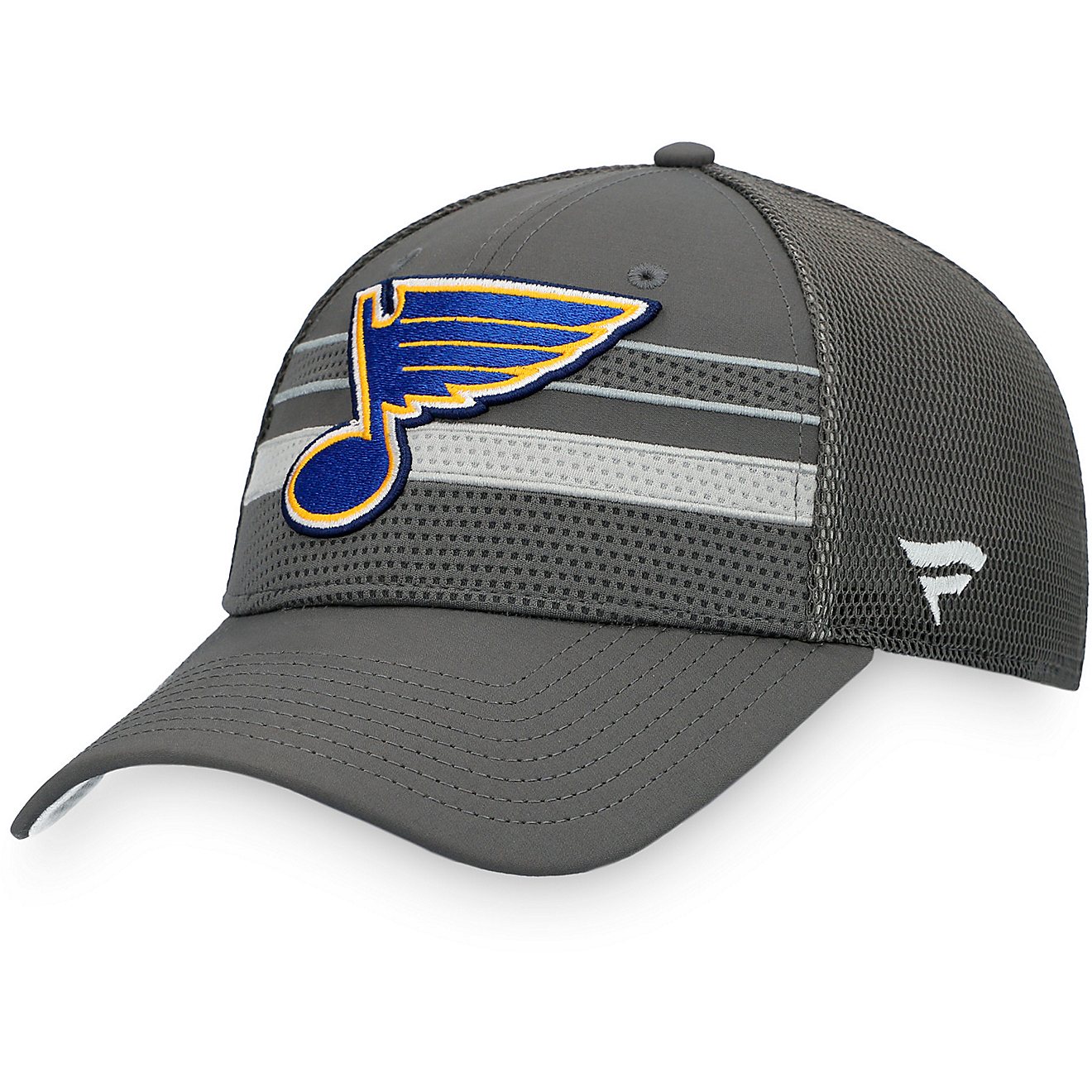 Fanatics Men's St. Louis Blues Hockey Fights Cancer Structured Adjustable Cap                                                    - view number 3
