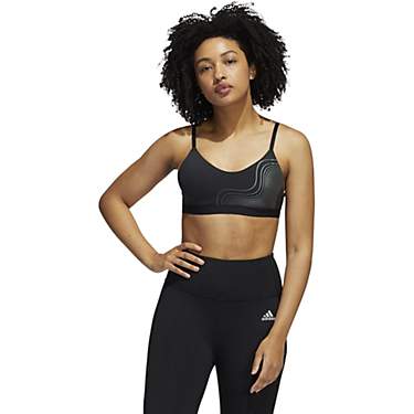 adidas Women's Holiday All Me Graphic Low Support Sports Bra                                                                    