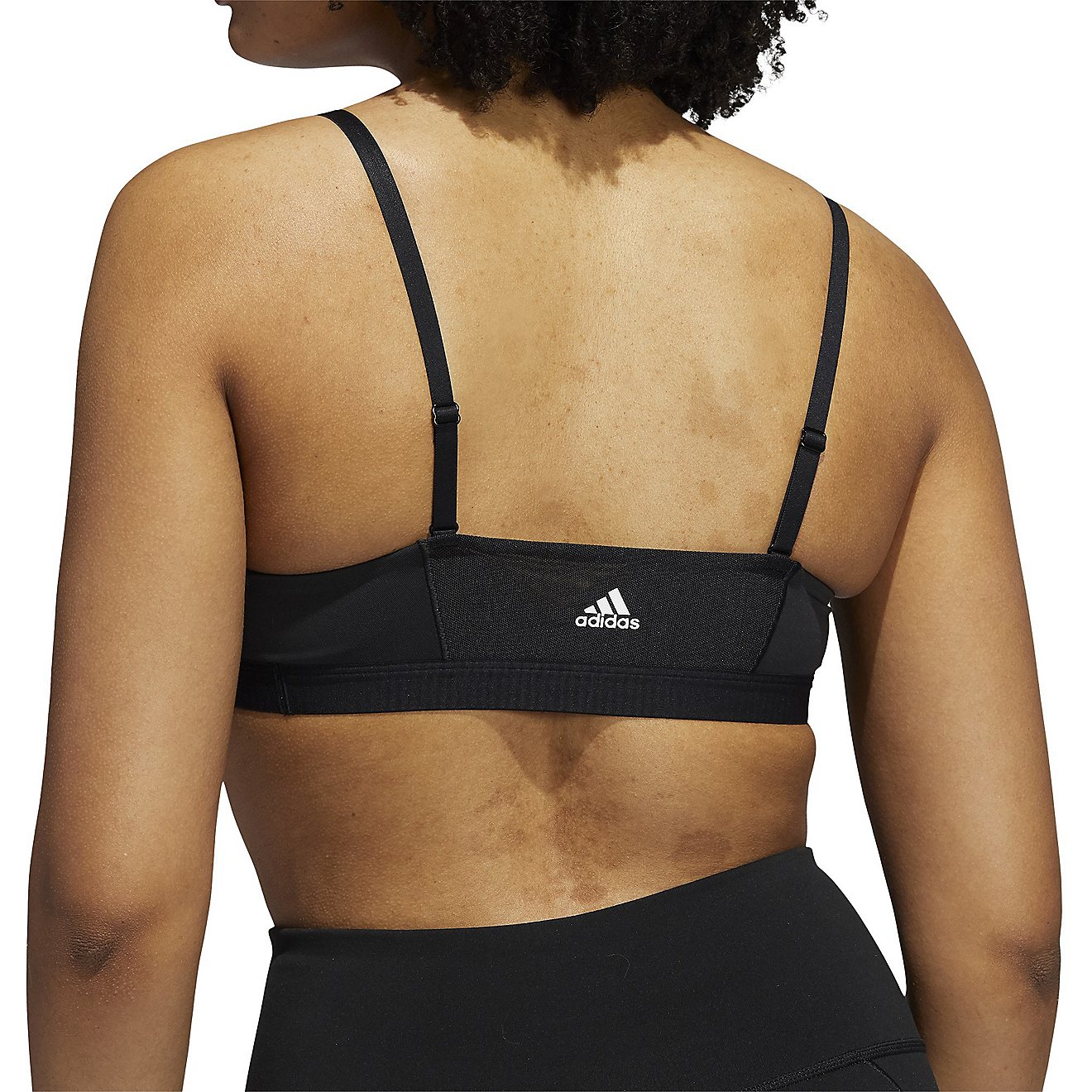 adidas Women's Holiday All Me Graphic Low Support Sports Bra                                                                     - view number 5