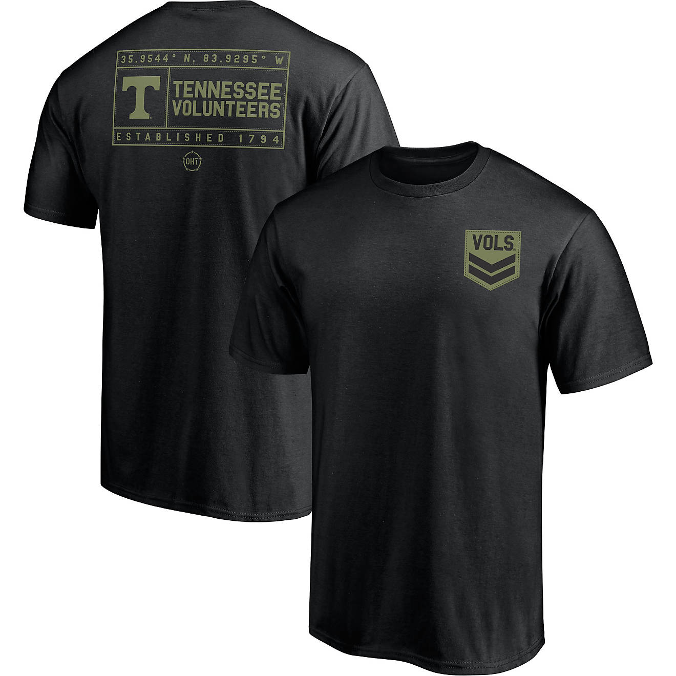 Fanatics Men's University of Tennessee OHT Shield T-shirt                                                                        - view number 1