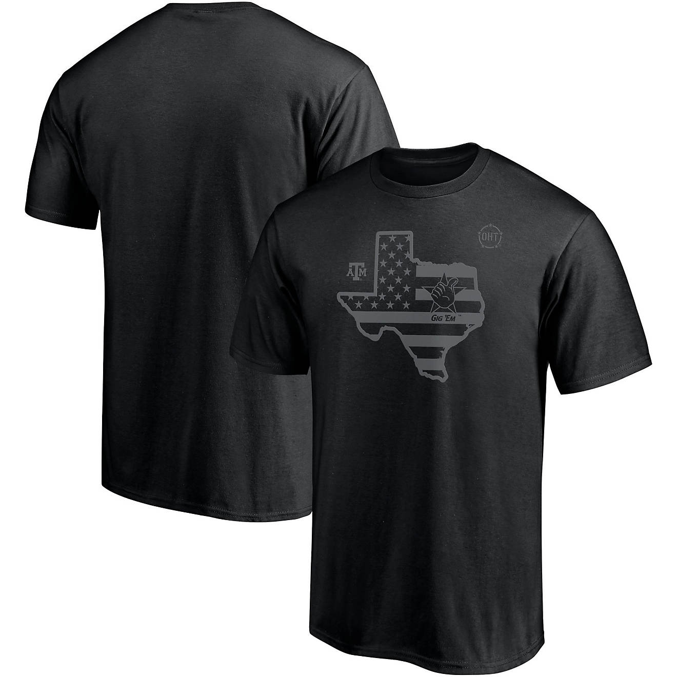 Fanatics Men's Texas A&M University OHT Midnight T-shirt                                                                         - view number 1
