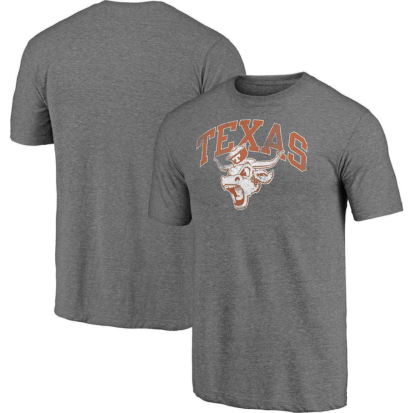 University of Texas Men's Vault Arch Bevo Short Sleeve T-shirt                                                                   - view number 1