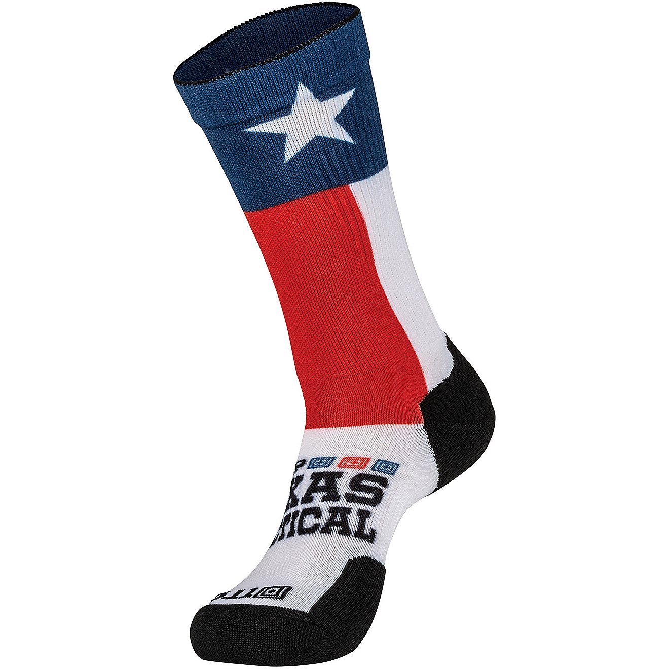 5.11 Tactical Sock and Awe Texas Crew Sock                                                                                       - view number 2