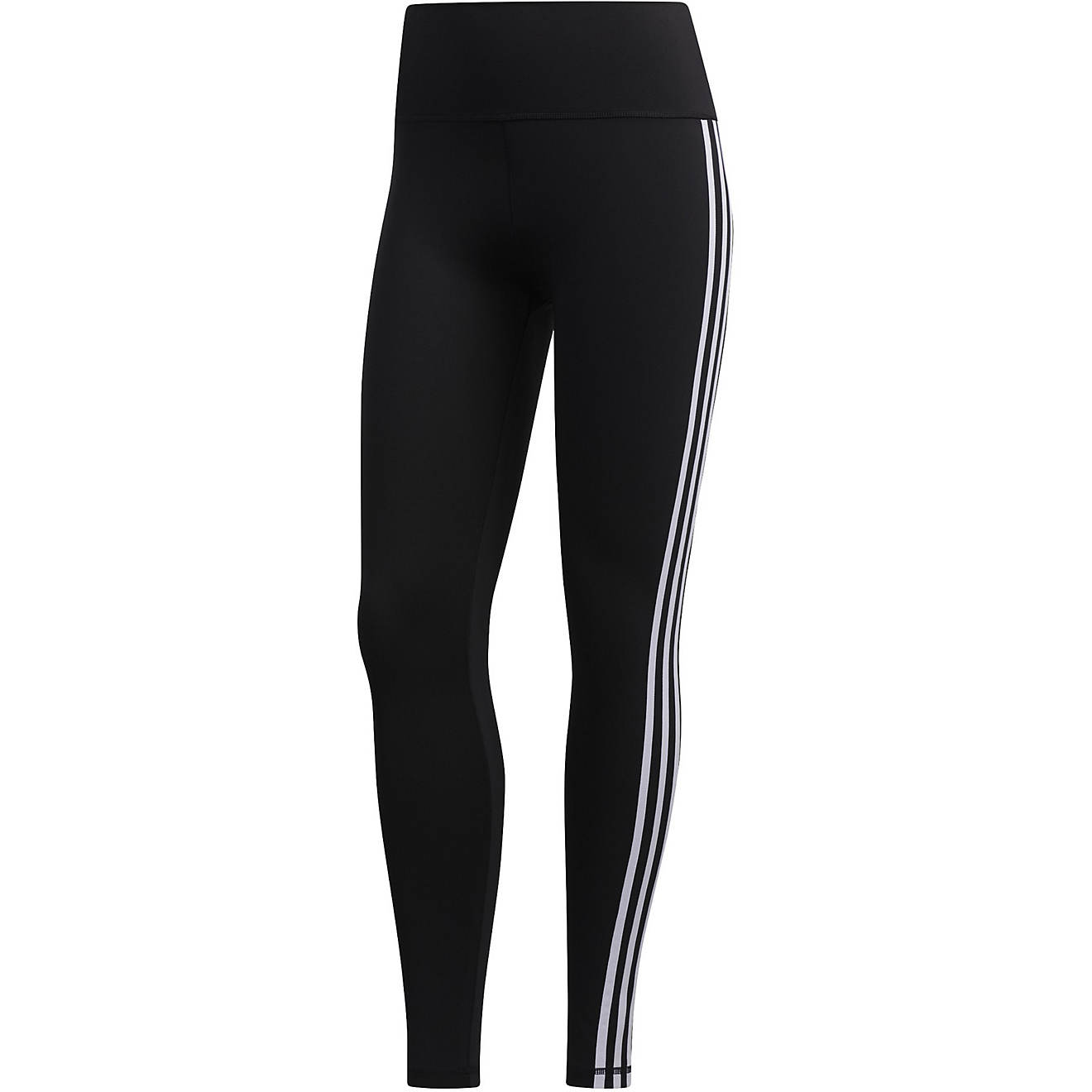 adidas Women's Believe This 2.0 3-Stripes Long Tights                                                                            - view number 1