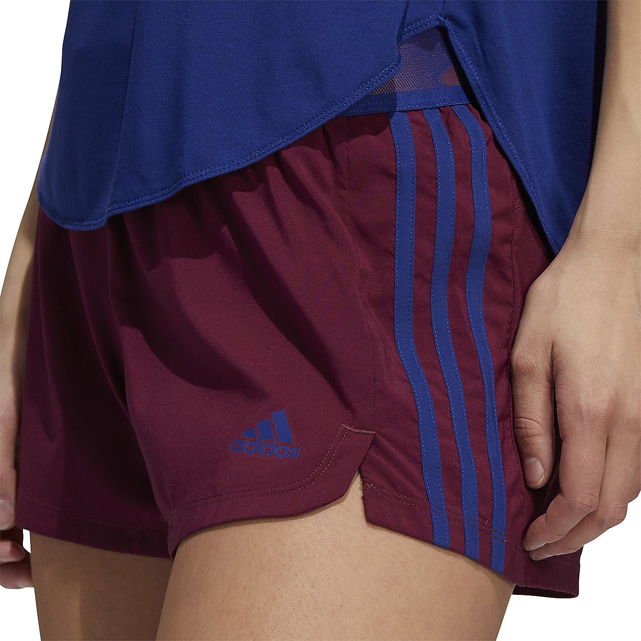 adidas Women's Pacer 3-Stripes Adilife Shorts                                                                                    - view number 4