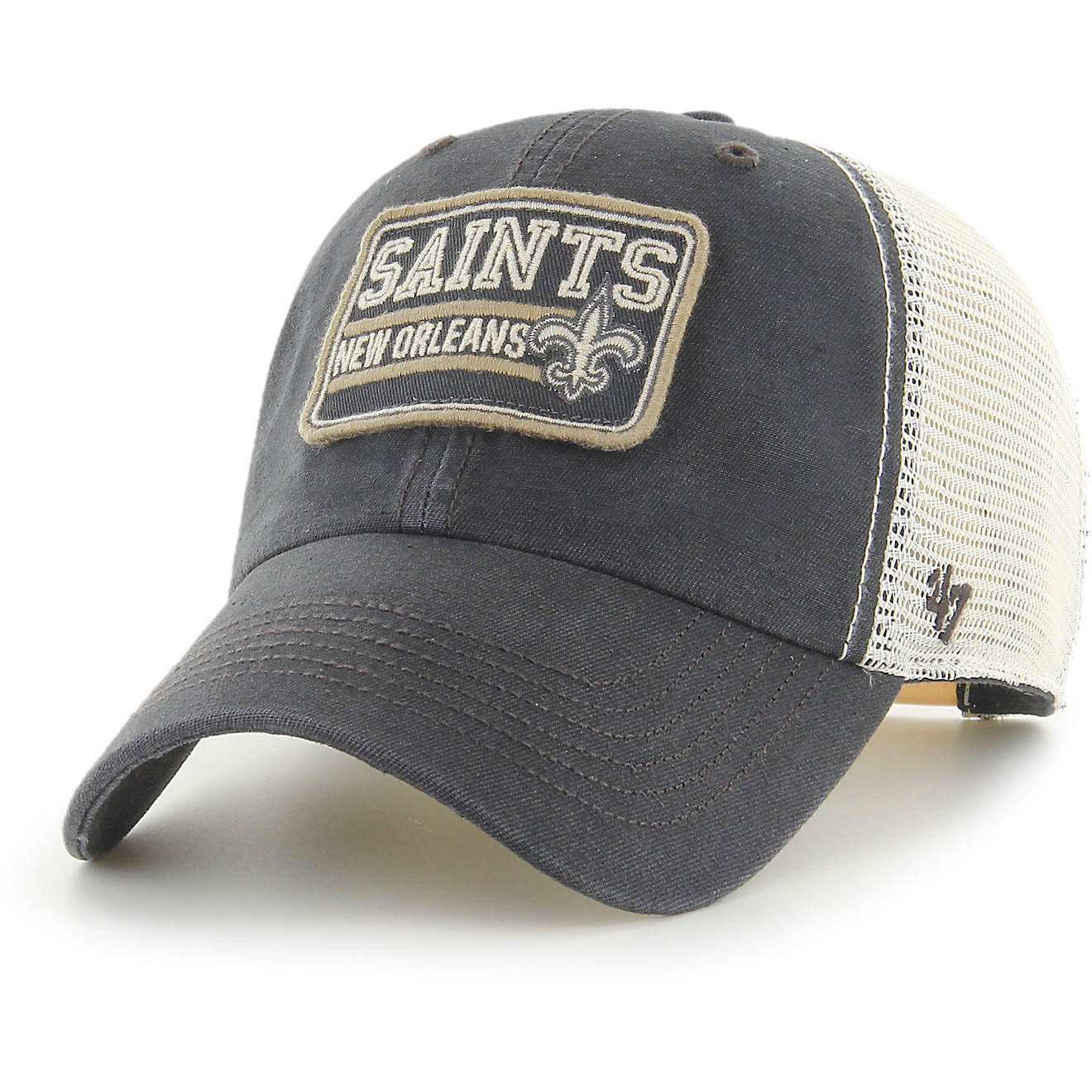 '47 New Orleans Saints Off Ramp Clean Up Cap                                                                                     - view number 1