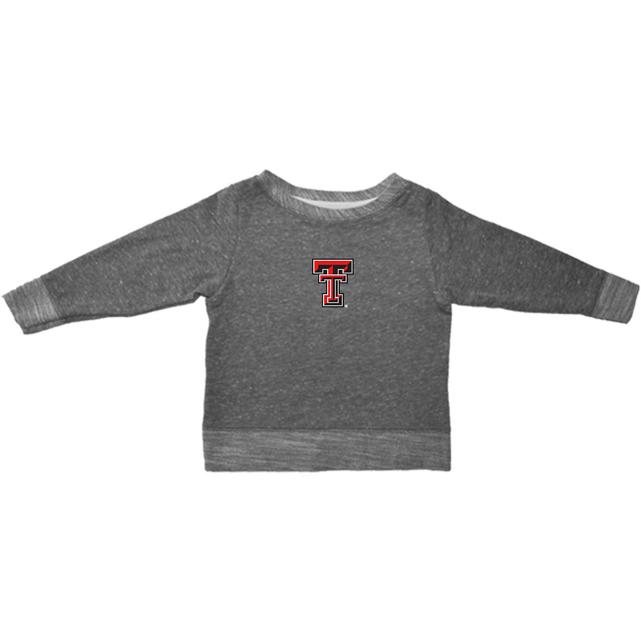 Two Feet Ahead Toddlers' Texas Tech University French Terry Pullover Sweatshirt                                                  - view number 1