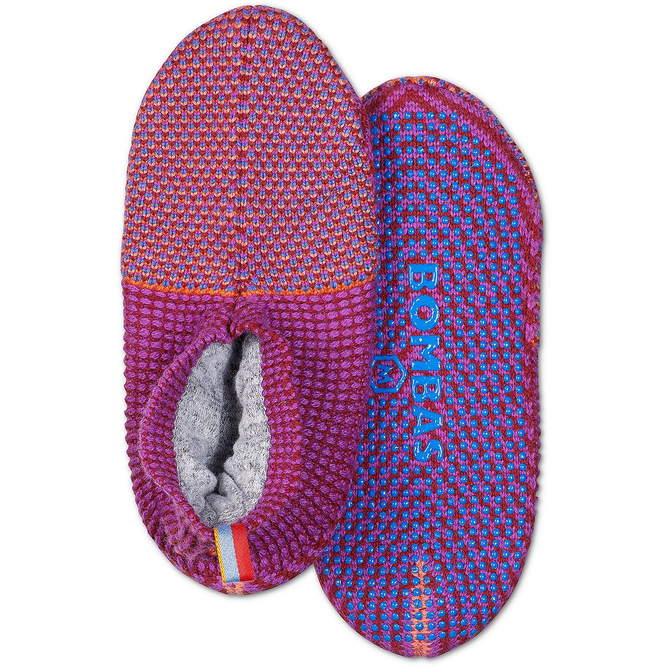 Bombas Adults' Fleece Jacquard Gripper Slippers                                                                                  - view number 2