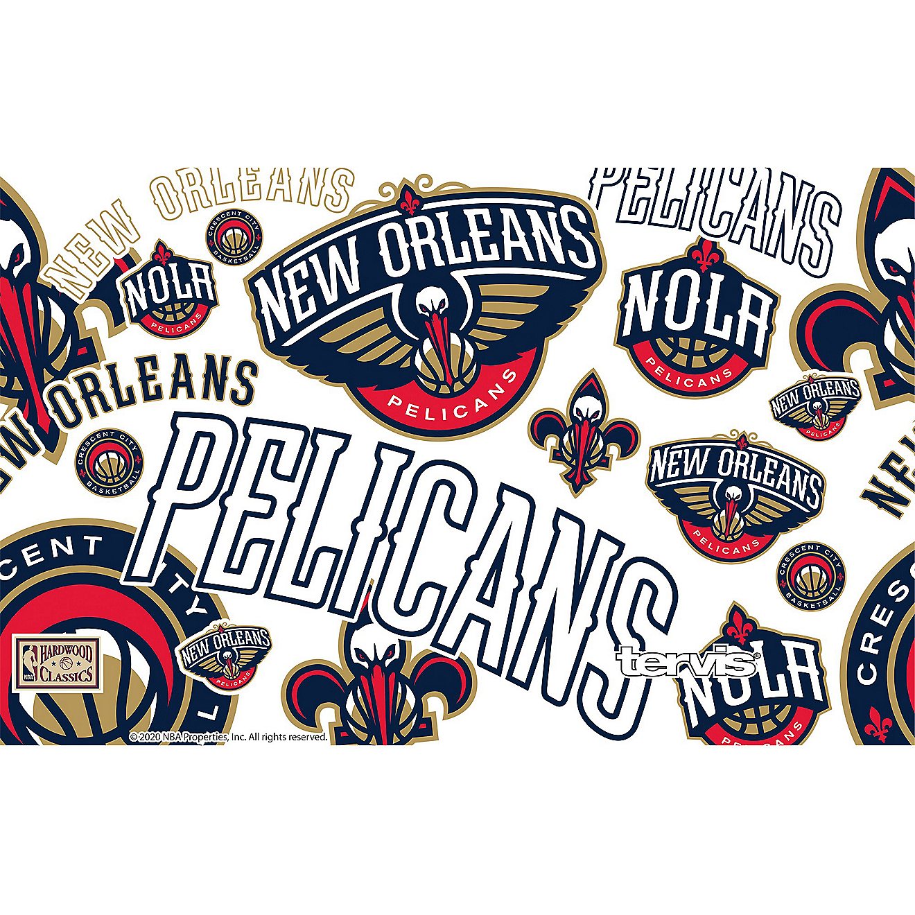 Tervis New Orleans Pelicans All Over 20 oz Stainless Steel Tumbler                                                               - view number 2