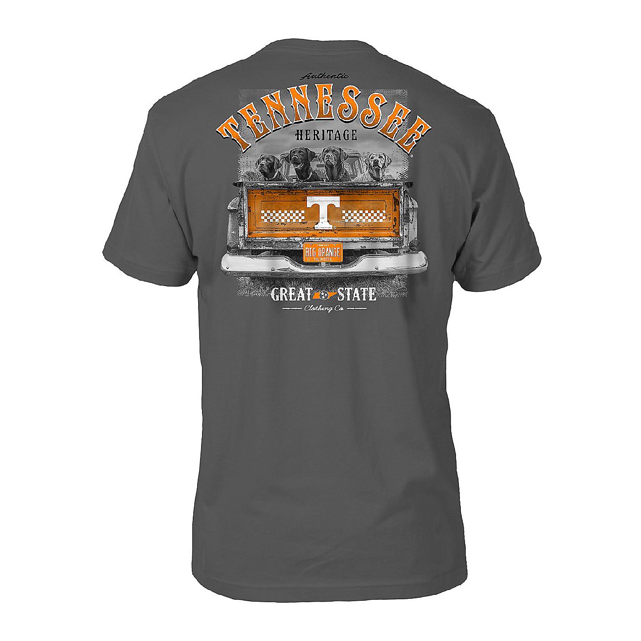 Great State Men's University of Tennessee Labs In Truck T-shirt                                                                  - view number 1