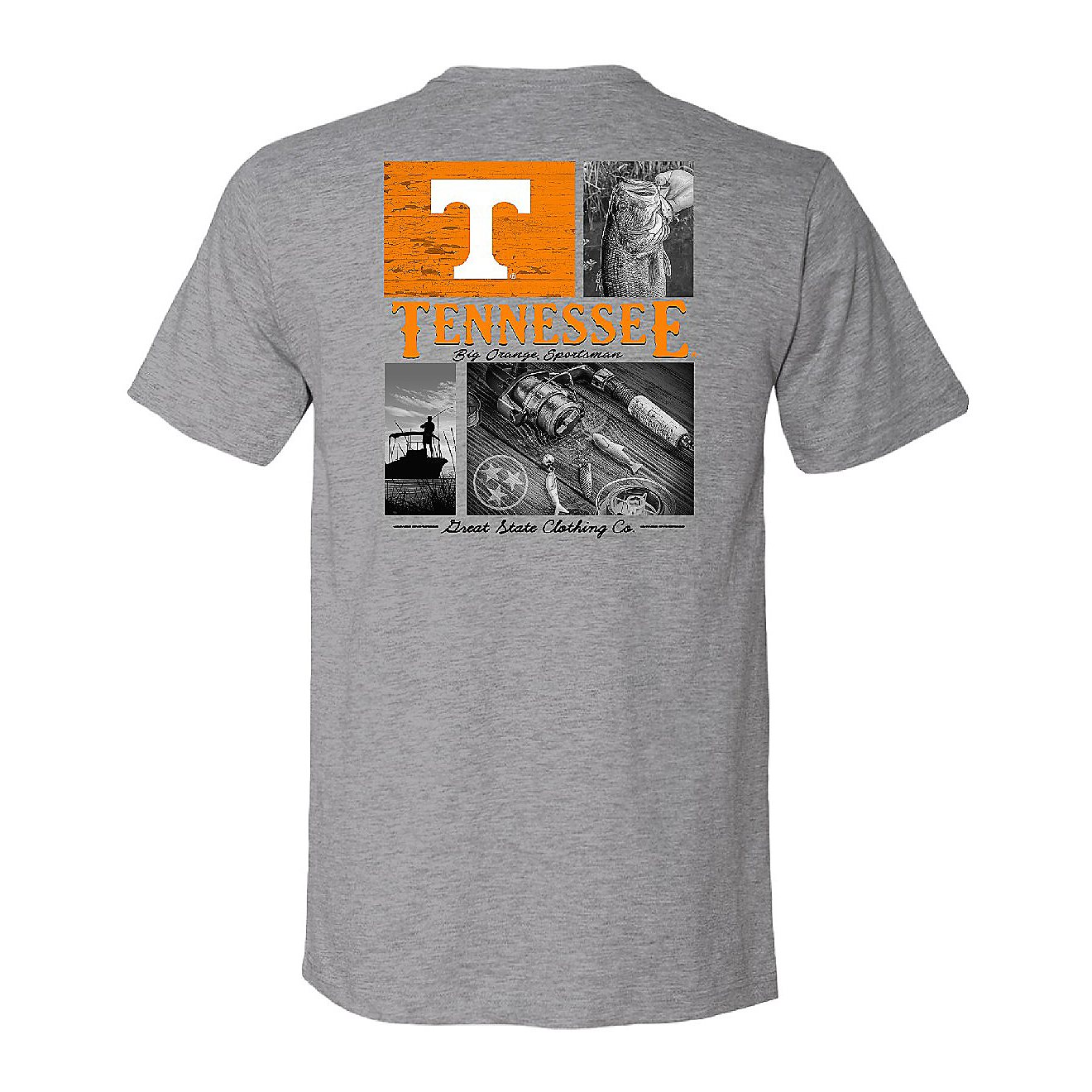 Great State Men's University of Tennessee Multi Plane Bass T-shirt                                                               - view number 1