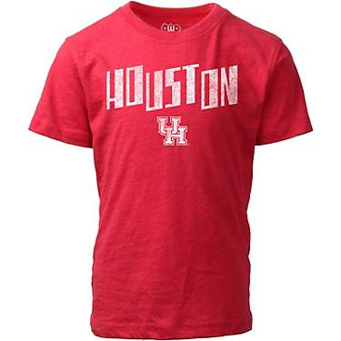 Wes and Willy Boys’ University of Houston Rock Angled Graphic T-shirt                                                         