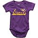 Wes and Willy Infant Boys' Louisiana State University Script Banner Creeper                                                      - view number 1 image