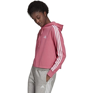 adidas Women’s Essentials 3-Stripes Crop Hoodie