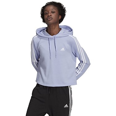 adidas Women’s Essentials 3-Stripes Crop Hoodie